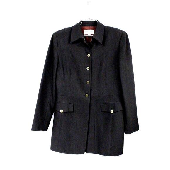 Emanuel Ungaro Pants - EMANUEL UNGARO Brown 100% Wool PANTS SUIT Military Style 6/40 '70s Korea Women 6